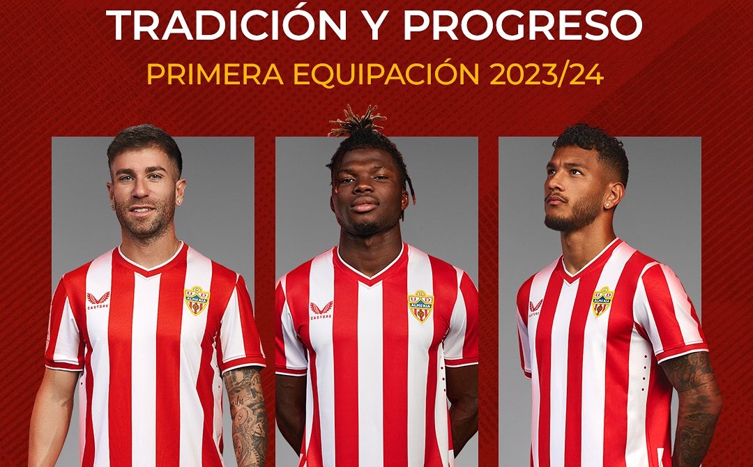 Nueva camiseta Almeria 2023 2024
