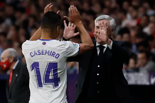 El «peso» del Atlético, las risas de Ancelotti con Casemiro y la única preocupación del Madrid: «No esperaba mucho más»